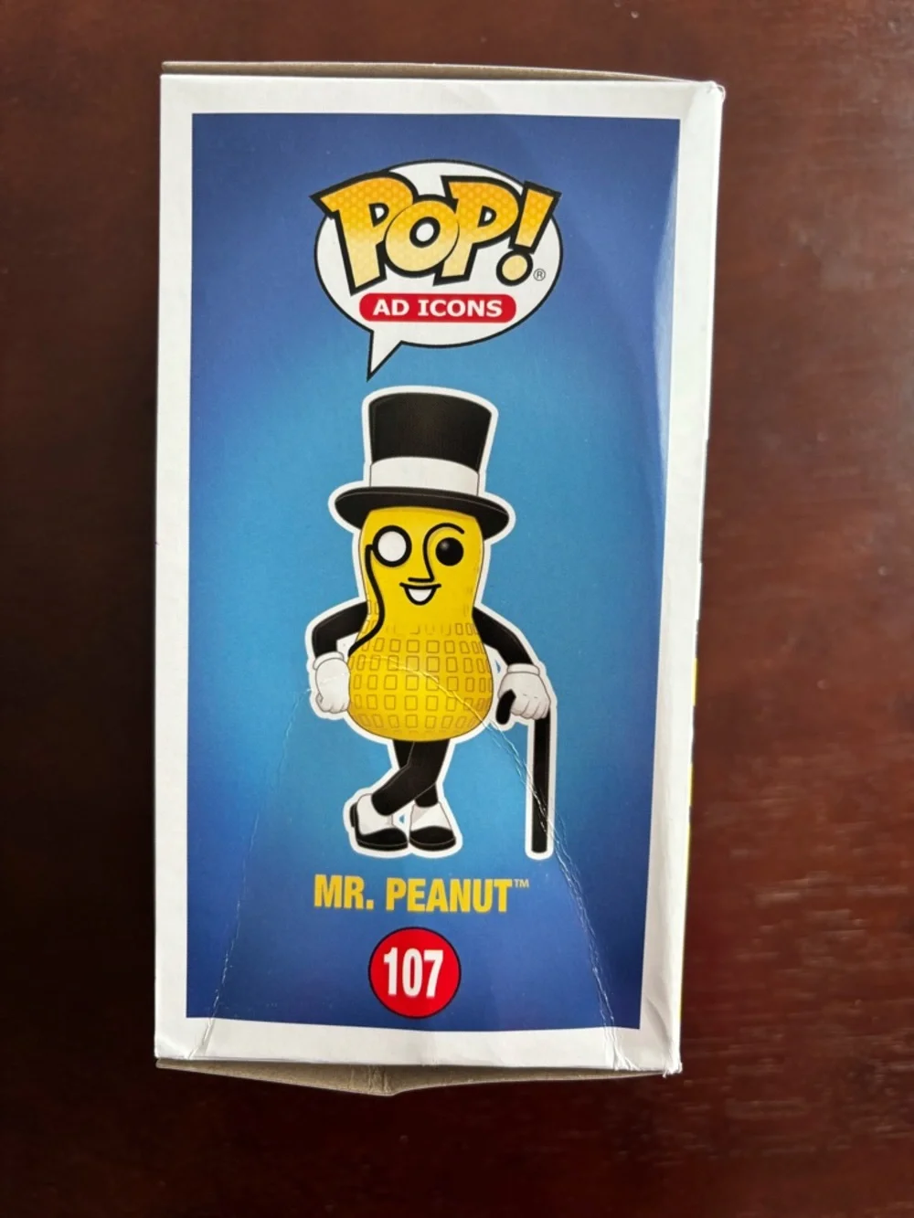 Funko POP Ad Icons: Planters - Mr. Peanut #107 - Picture 5 of 6